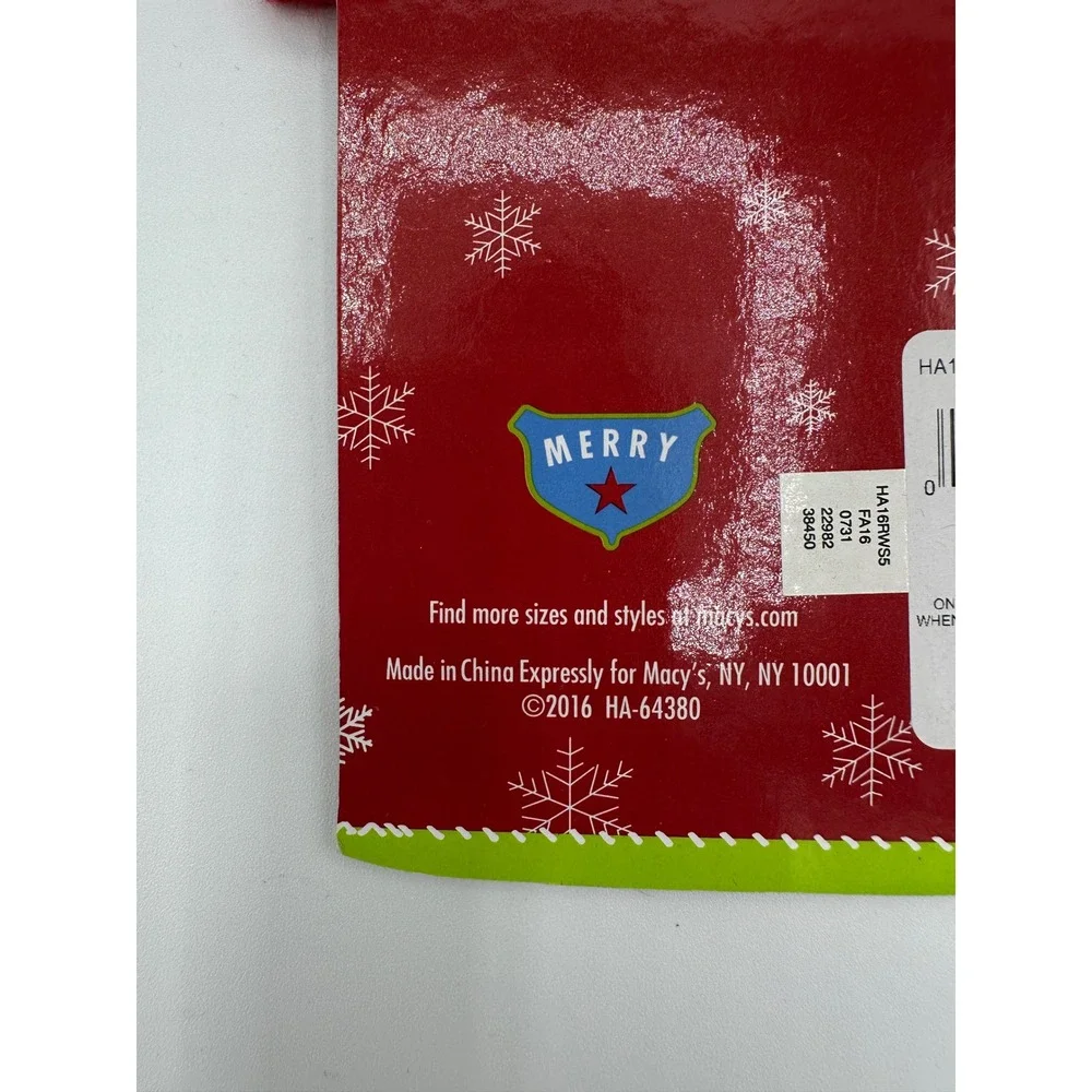 Holiday Arcade Wine Bottle Sweater Cover OS Red NEW Reindeer Christmas Decor